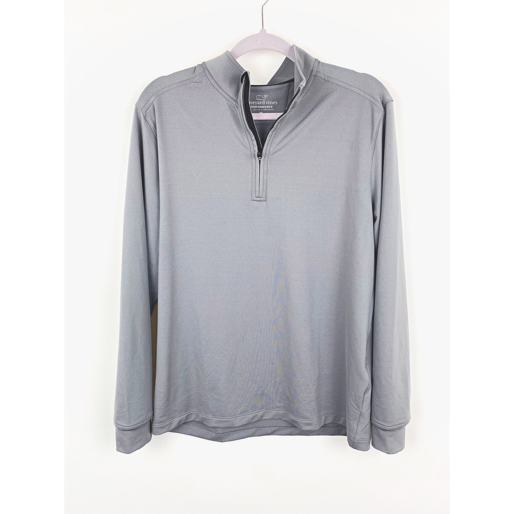 Men's Vineyard Vines Performance Quarter Zip Pullover Sweatshirt Medium